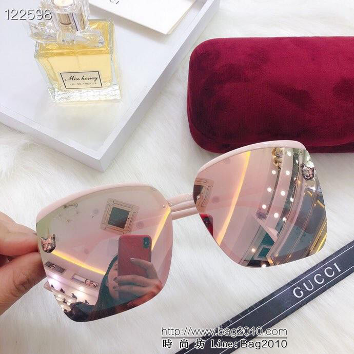 GUCCI古馳 超輕 原單代工廠推薦款 專櫃新款 偏光且鍍膜防止紫外線 女裝太陽眼鏡  lly1155